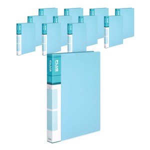 희망화일 PP 미니 O링 A4 바인더 2cm 3공, 하늘, 12개