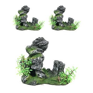 인조돌산 수조 모형장식 SH5107, 3개