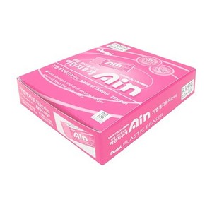 펜텔 하이폴리머 아인지우개 컬러에디션 ZEH-05P, 분홍, 24개
