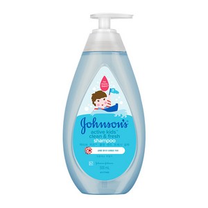 존슨즈베이비 액티브 키즈 클린 앤드 프레시 샴푸, 500ml, 2개