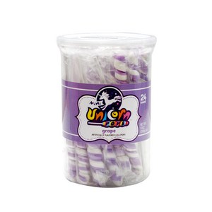 위니비니 유니콘팝 캔디 포도, 12g, 24개