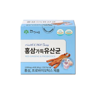 the자연채움 홍삼가득유산균, 80g, 1개