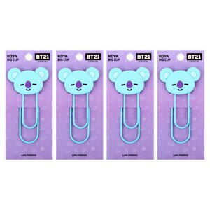 라인프렌즈 BT21 빅클립 코야, 1개입, 4개