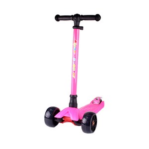 알파카 스쿠터 몬스터휠 탈부착식 킥보드, 핑크, 1개