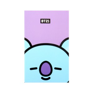 BT21 다이어리S + 스티커 + 포토 프레임 카드, 코야, 1개