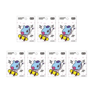라인프렌즈 BT21 클리어데코스티커, 망, 7개