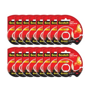 쓰리엠 다용도 테이프 디스펜서 581 18mm x 15m, 16개, 16개