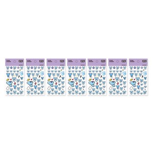 라인프렌즈 BT21 클리어 스티커, 코야, 7개입