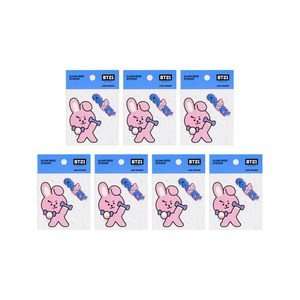 라인프렌즈 BT21 클리어 데코 스티커 2탄, 쿠키, 7개