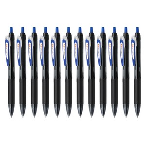 제브라 사라사드라이 젤잉크펜 0.5mm, 블루, 12개