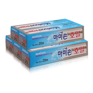 마미손 프리미엄 쿠킹호일, 20m, 5개