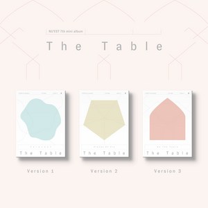 뉴이스트 - THE TABLE 7집 미니앨범 3종 세트 합본