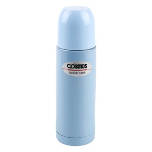 코스모스 머그 보온병, 블루, 200ml, 1개