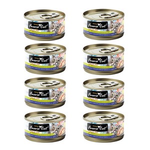 퍼시캣 전연령 고양이 프리미엄 포뮬라 주식캔, 참치+실꼬리돔, 80g, 8개