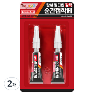 탐사 젤타입 강력 순간접착제, 4개