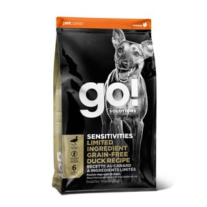 go 전연령 강아지 솔루션 LID 오리 레시피 건식사료, 2kg, 1개