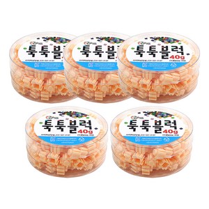 이지피아 툭툭 블럭 리필 40g 5p, 살구
