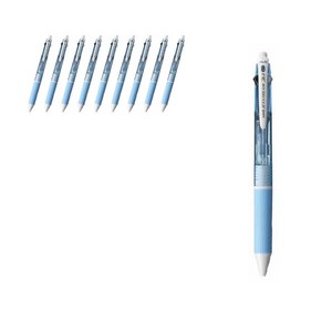 제트스트림 3 앤 1 멀티펜 MSXE4-600 0.7mm, 라이트블루 LB, 10개