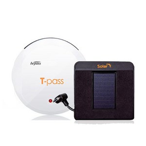 티패스 무선 하이패스 단말기 TL-720C, 화이트, 단말기 + 태양광 충전거치대