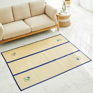 HanilMedical 왕골 접이식 돗자리 수입 랜덤 발송 왕골 3단(140 x 190 cm), 랜덤발송