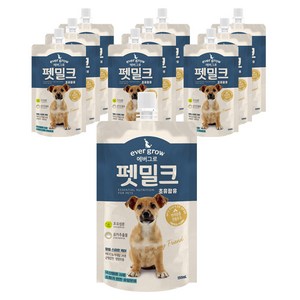 에버그로 강아지 펫밀크, 초유함유, 150ml, 10개