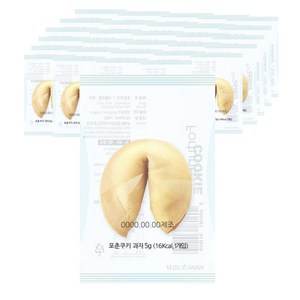 캠페인 포춘쿠키 랜덤발송, 100개, 5g