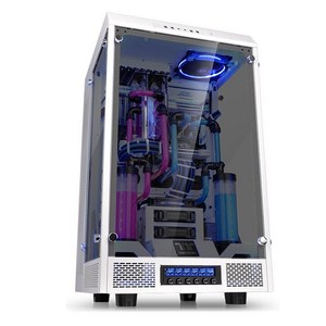 써멀테이크 Snow Edition 강화유리 PC케이스 빅타워 화이트 The Tower 900, 1개