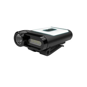 크레모아 캡온 65A 플러스 충전식 LED 캡라이트 CLP-330, Black, 1개