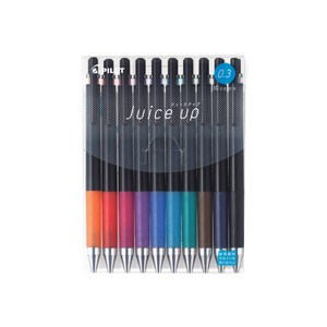 파이롯트 쥬스업 젤잉크펜 0.3mm 10종 LJP200S3-10C, 혼합색상, 1세트