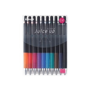 파이롯트 쥬스업 젤잉크펜 0.4mm 10종 LJP200S4-10C, 혼합색상, 1세트