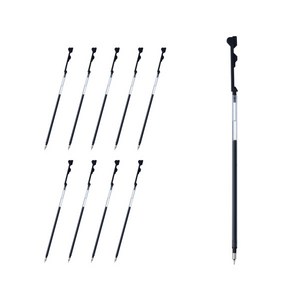 파이롯트 콜레토 리필심 0.5mm LHKRF-10C5, 블랙, 10개