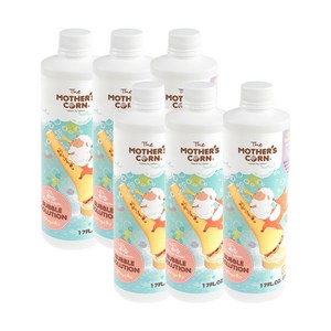 마더스콘 많이 불리는 버블 용액 500ml, 혼합색상, 6개