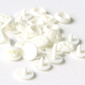 썬그립 T 단추 13mm, 아이보리, 40세트