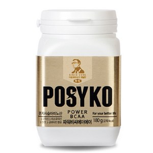 파시코 파워 BCAA 근육 영양보충 필수아미노산, 180g, 1개