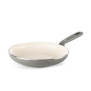 그린팬 인덕션 멤피스 세라믹코팅 프라이팬 쿼츠 그레이, 24cm, 1개