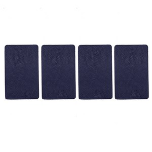쏘컴퍼니 보수스티커 가죽 4p, 다크네이비 (CS7910)