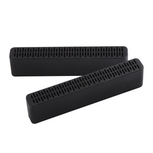카템 차량용 시트 하단 송풍구커버 기아 니로/더뉴니로 세트 CT100, 리어송풍구, 블랙