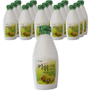 청솔 키위 시럽, 500g, 16개