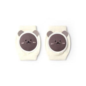 메르베 유아용 무릎보호대 양쪽 세트, 꼬마곰, 1세트