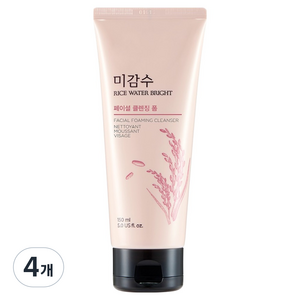 더페이스샵 미감수 브라이트 페이셜 클렌징 폼, 150ml, 4개