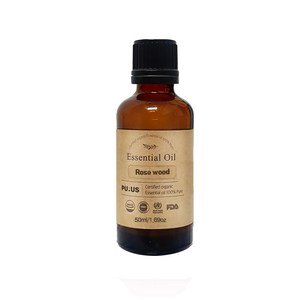 퓨어스 유기농 오일 로즈우드, 50ml, 1개