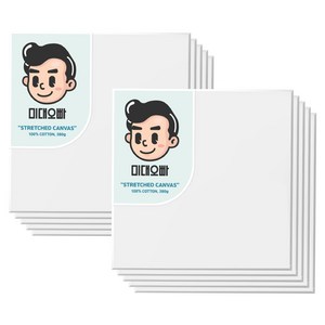 미대오빠 정방 캔버스 10p, 면천