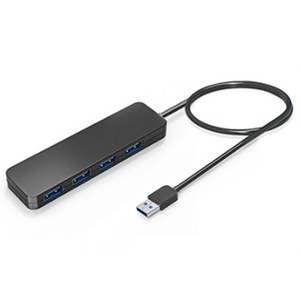만듦 USB 3.1 Gen1 4포트 허브 1.2m, PEC-H080-P120, 4개