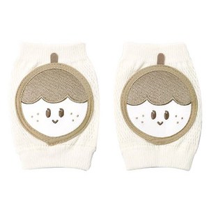 메르베 유아용 무릎보호대 양쪽 세트, 도토리, 1세트