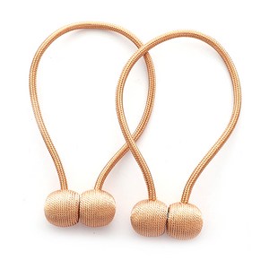 루비코코 방울 자석 커튼타이백, 오렌지, 2개