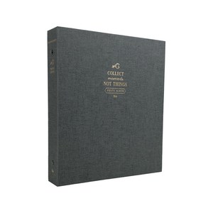 아이비스 5X7 링 포켓 앨범, 그레이, 30매
