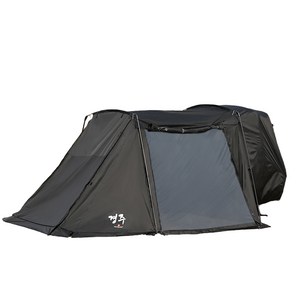 스위스마운틴 경주 차박 텐트, 블랙, 4인용