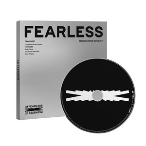 LE SSERAFIM FEARLESS 미니1집 앨범 Monochrome Bouquet Ver, 1CD