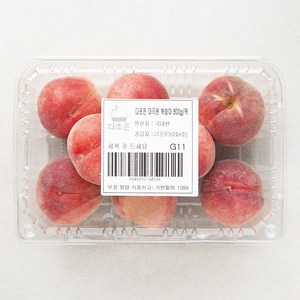 다조은 대극천 복숭아, 800g, 1개 골드박스 특가