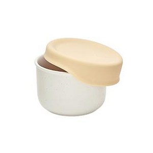 모윰 세라믹 이유식 보관용기, 200ml, 크림옐로우, 1개